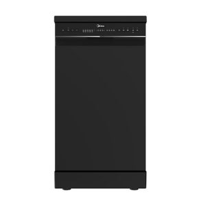 מדיח צר 10 מערכות כלים שחור דגם WQP8-W7634C-B